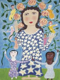 Pamela Smith’s “Woman with Children”