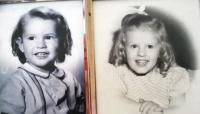 These two youngsters might seem related, but in fact it is only by marriage. Behold a young Lee (left) and a young Brenda ( right) and the curls and smiles are legendary on both!