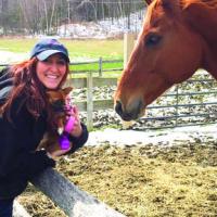 The youngest of seven raised on a Bridport farm, Erin Connor is as at home in barn boots and doing chores as she is at the controls of an airplane.