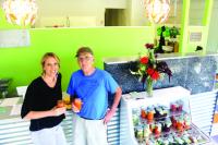 Sheri Bannister and her father David have recipes for health that taste great too!