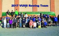 VUHS Rowing Team is 55 members strong!