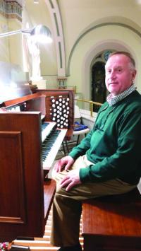 Dr. Kevin Parizo has been playing the organ and bringing sacred music to people attending St. Mary's Church in Middlebury for 50 years.