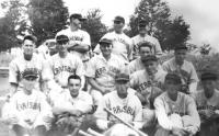 This Ferrisburgh Town Team included a very young Olin, his father and an uncle and cemented Olin’s live long passion for baseball.