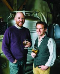 Colin Davis and David Dolginow founded Shacksbury in 2013 in Shoreham.