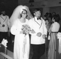 Wedding day 1973.