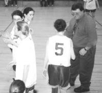 Coaching JV girls mid 80’s.