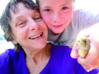 Brenda Tierney and her grandson love fishing in Monkton Pond and just being out of doors. So many memories and so many more to create, spending time together in this place we call home.