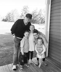 The Deverells and their grandchildren celebrating life's adventures.